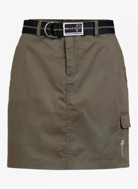 Pelle P Womens Crew Skirt Khaki