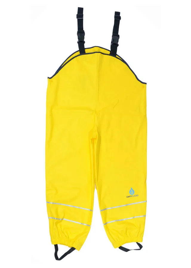 PU Splash Navy/Yellow Jacket & Dungaree Set