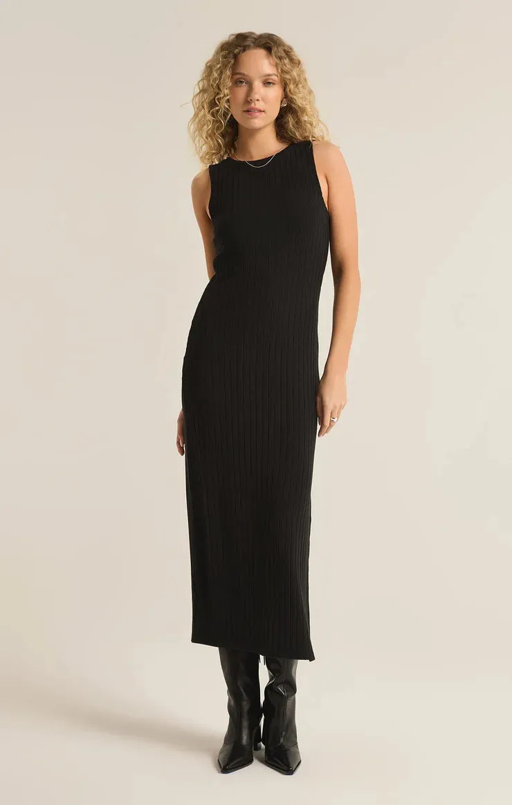 Raewyn Rib Midi Dress