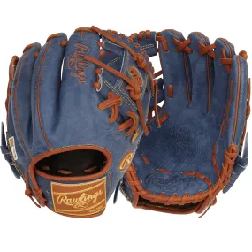 Rawlings Heart of the Hide Pro Label Denim Edition Infield Glove 11.5" RHT