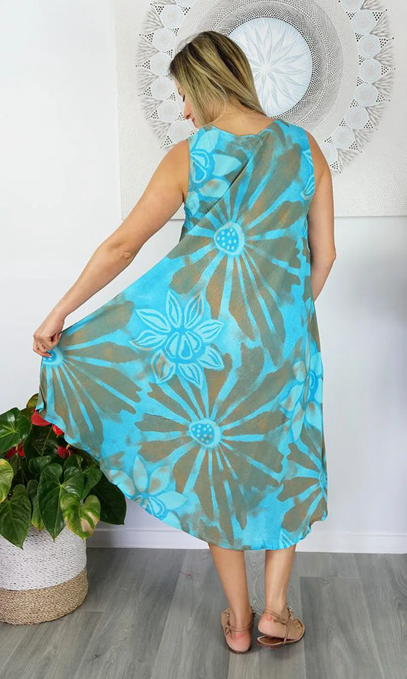 Rayon Dress Niche Rising Sun, More Colours