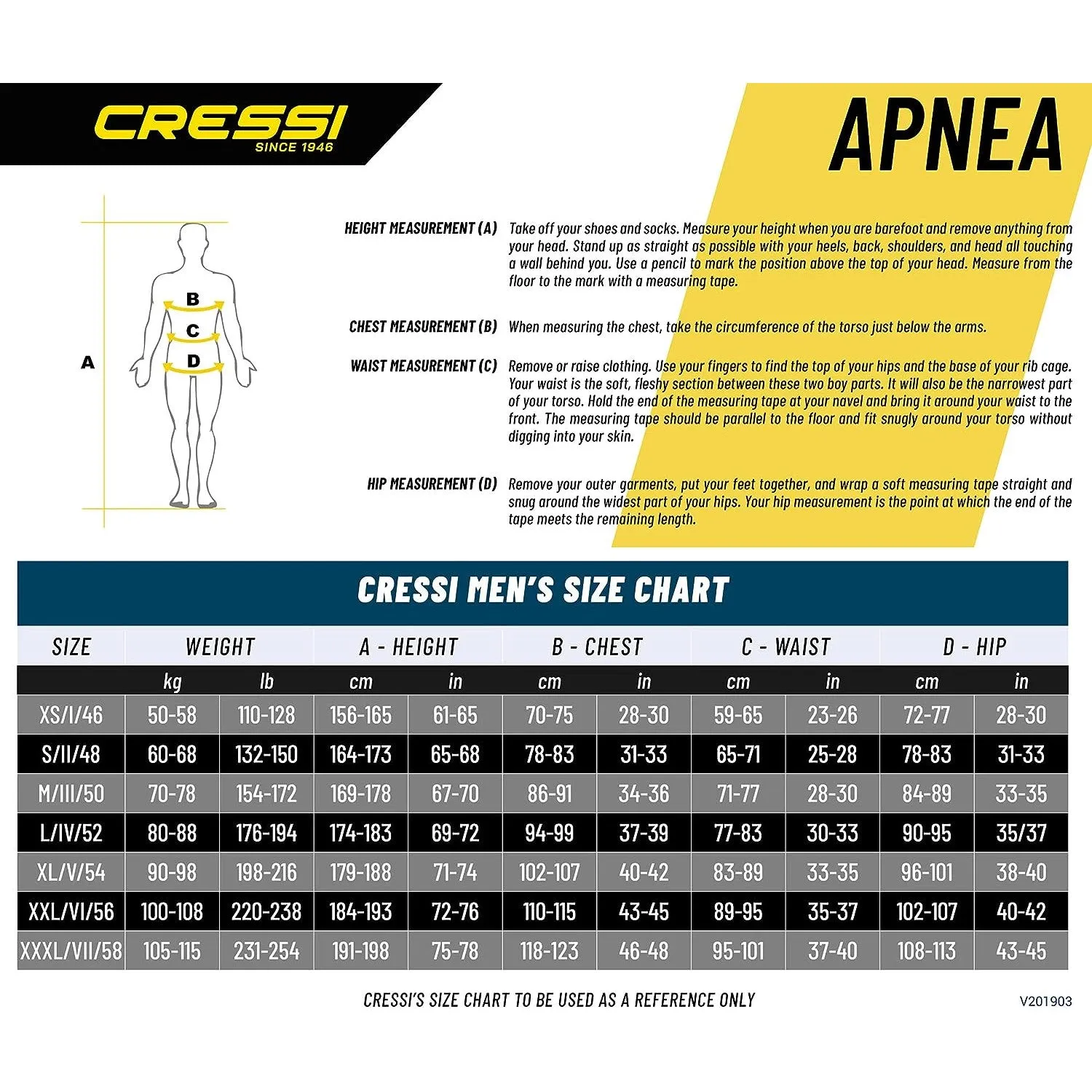 Сressi 5mm Apnea Spearfishing Wetsuit