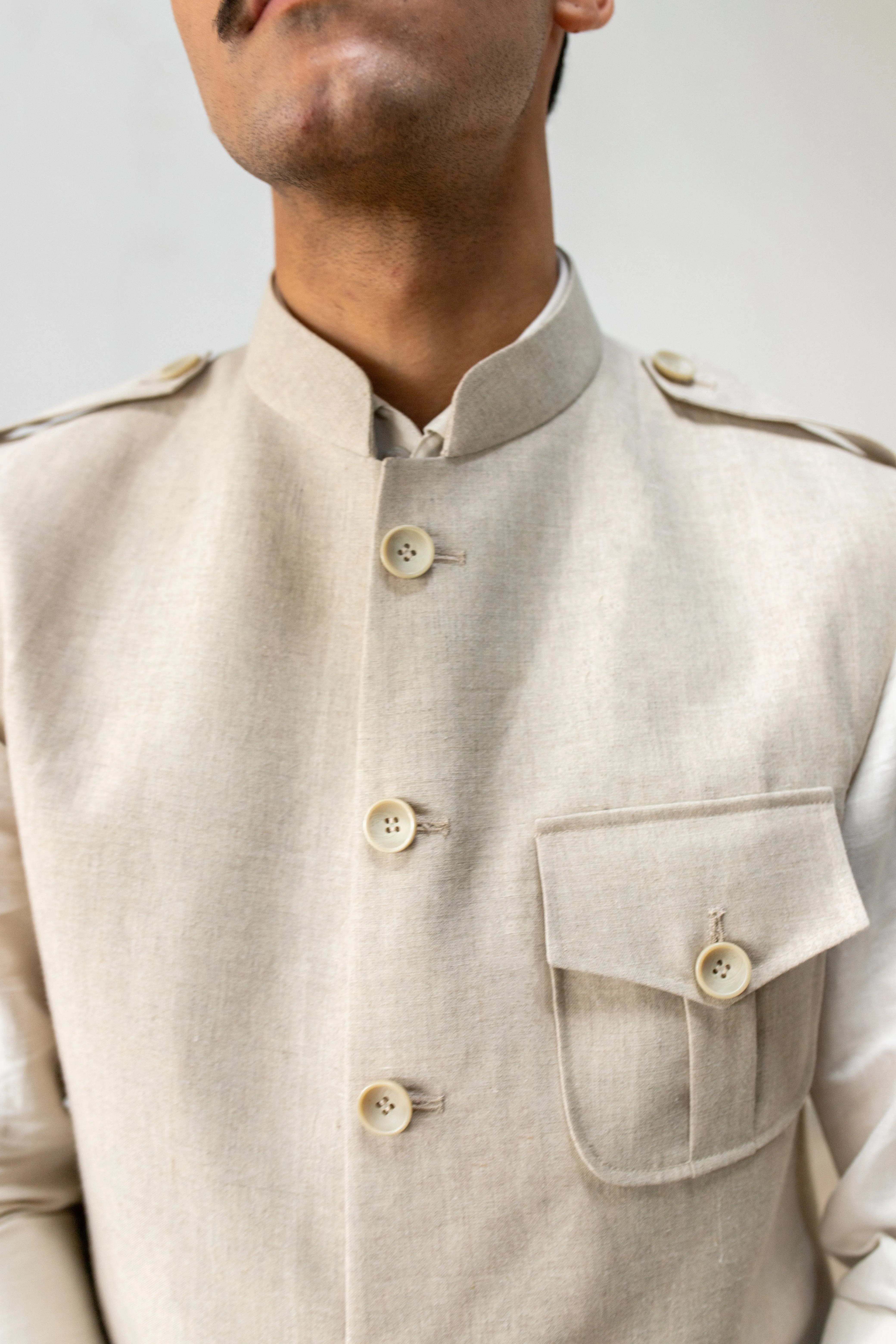 SAND SAFARI NEHRU JACKET