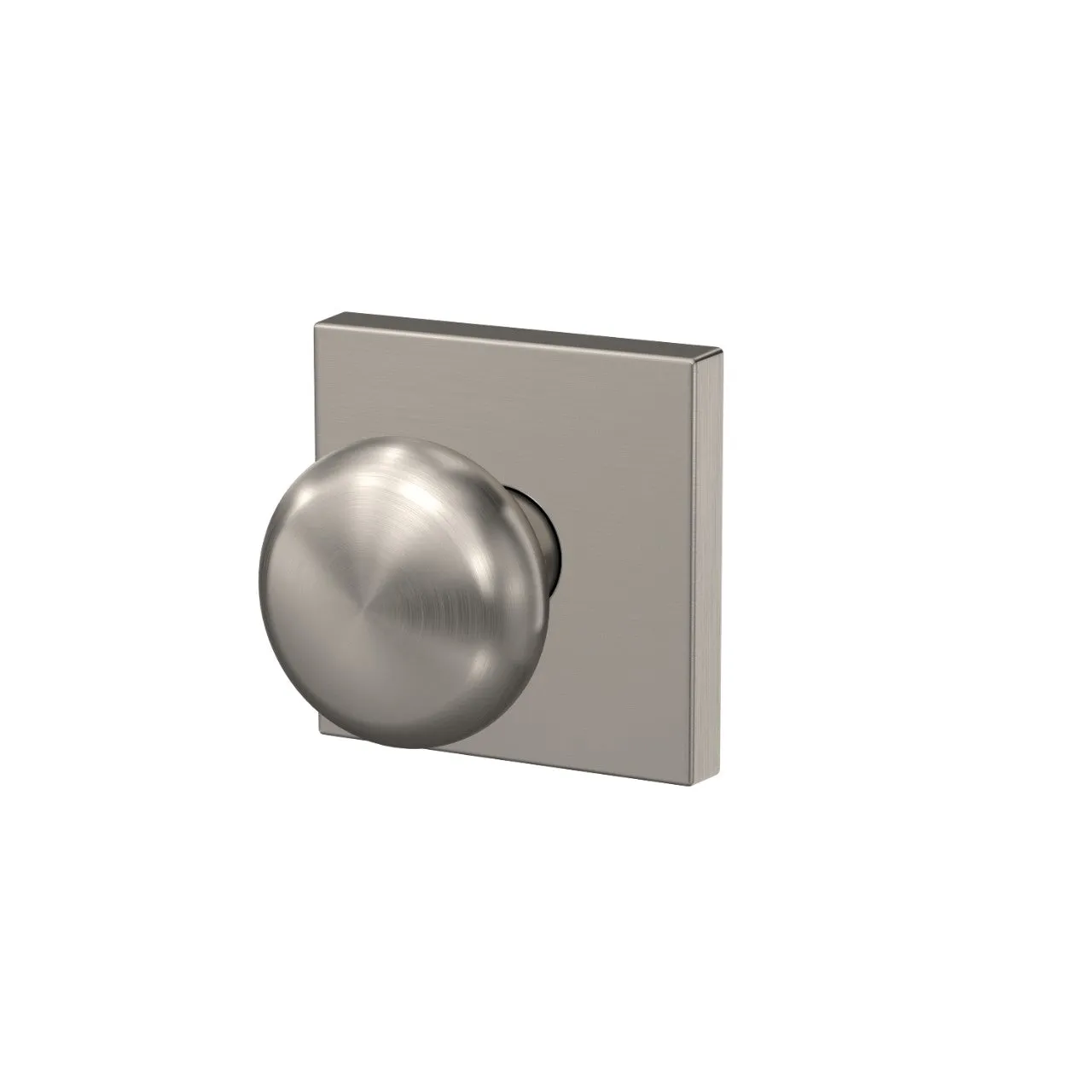 Schlage Custom Plymouth Knob Combined Interior Hall-Closet and Bed-Bath Lock Collins Trim