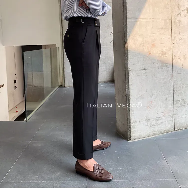 Signature Buttoned Formal Gurkha Pants by ITALIAN VEGA®