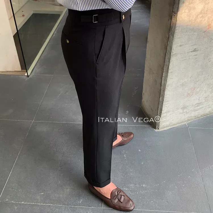 Signature Buttoned Formal Gurkha Pants by ITALIAN VEGA®