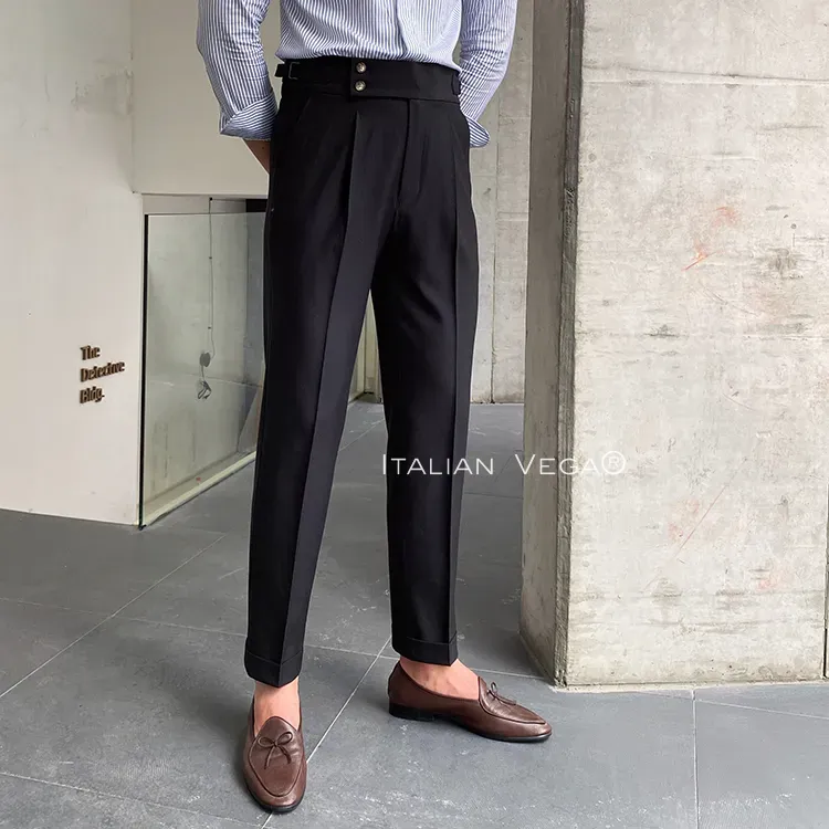 Signature Buttoned Formal Gurkha Pants by ITALIAN VEGA®