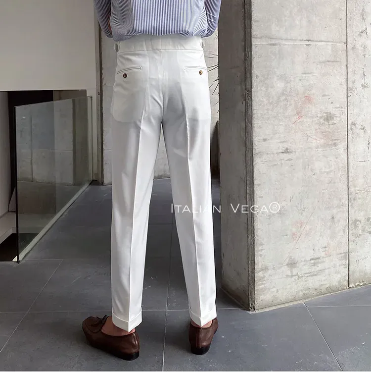 Signature Buttoned Formal Gurkha Pants by ITALIAN VEGA®