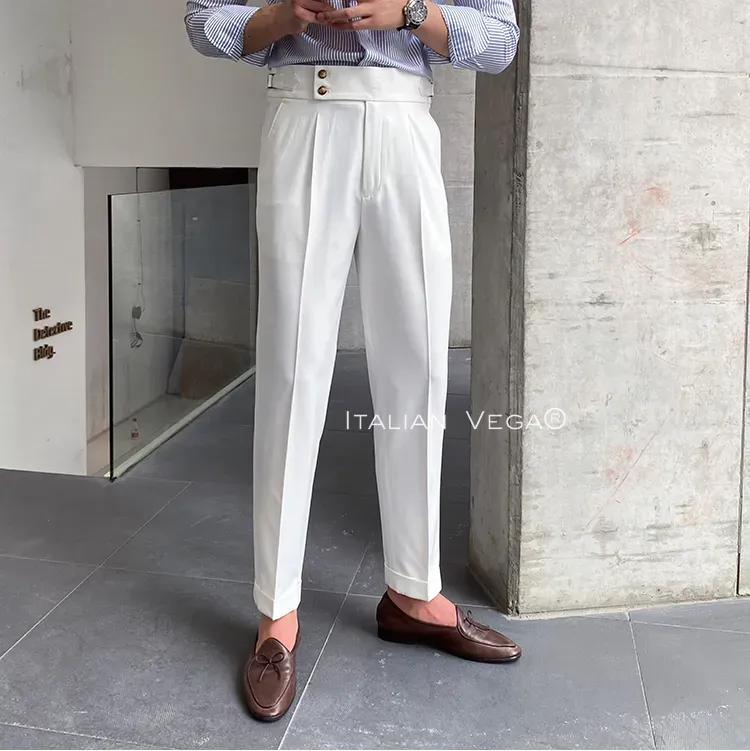 Signature Buttoned Formal Gurkha Pants by ITALIAN VEGA®