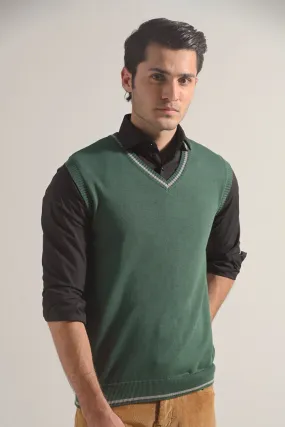 Sweater Vest - Green