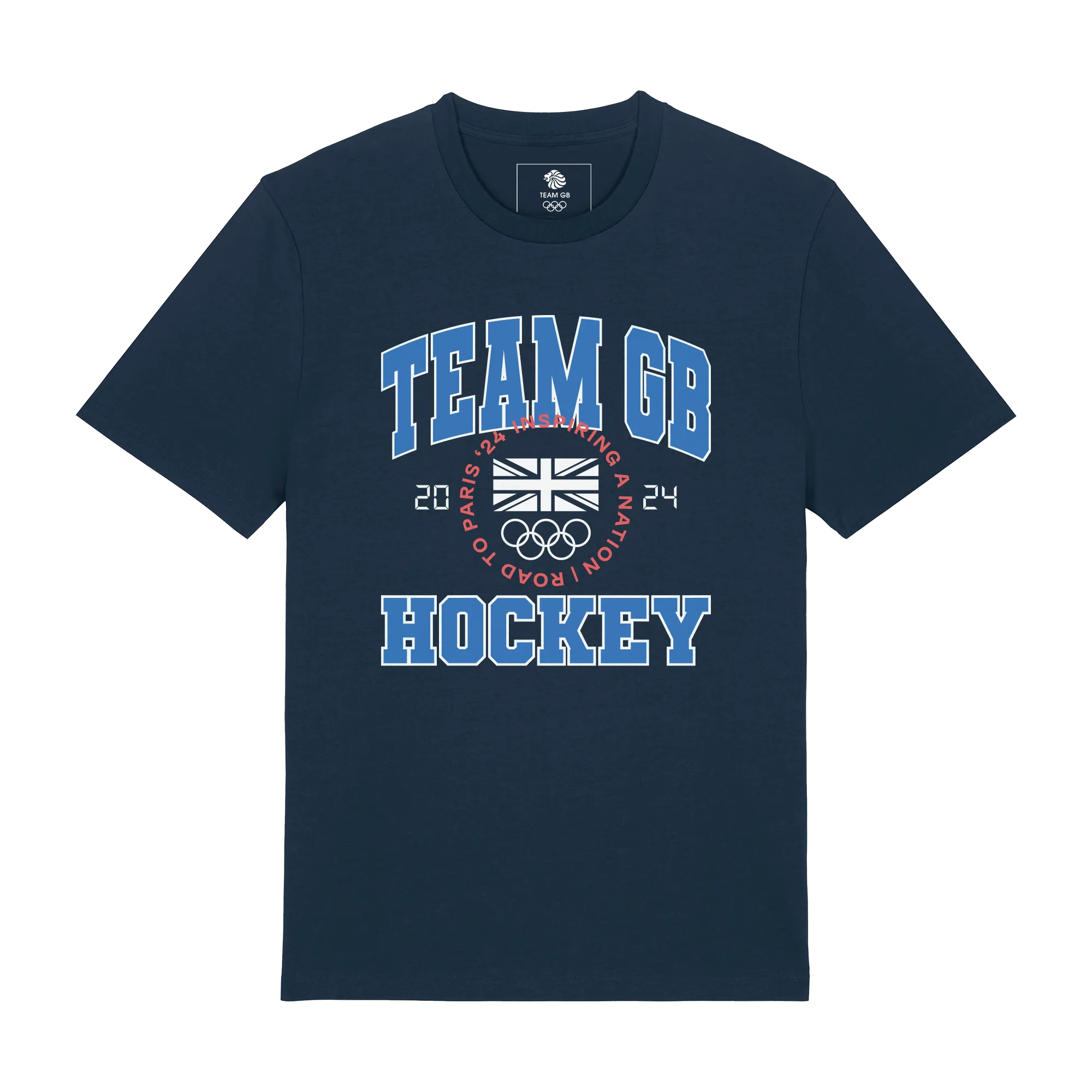 Team GB Hockey Varsity Navy T-Shirt