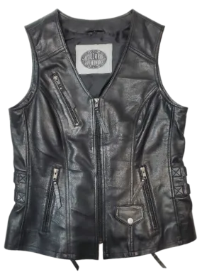 The "Lita" Leather Vest