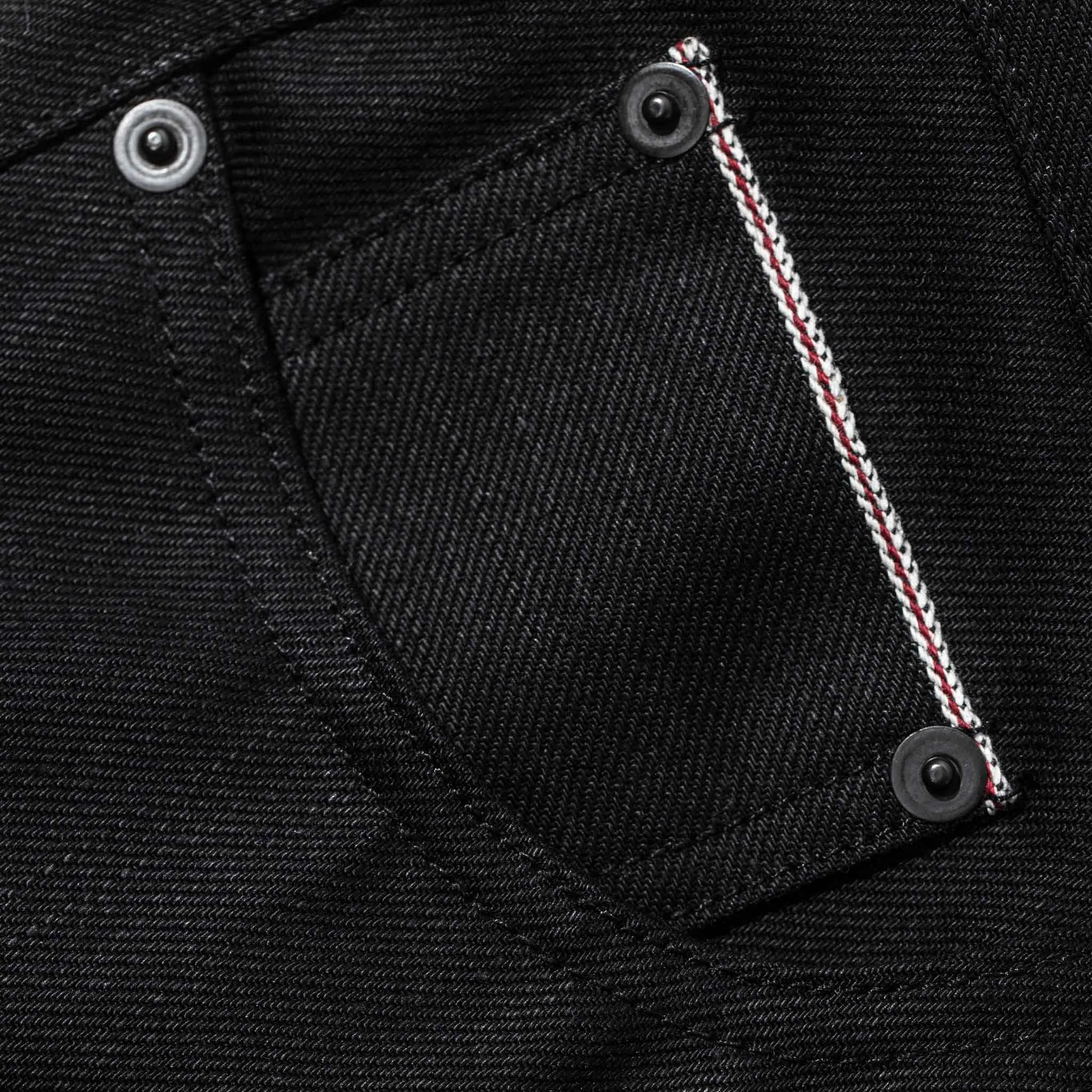 The Slim Jean in Yoshiwa Mills Black Selvage