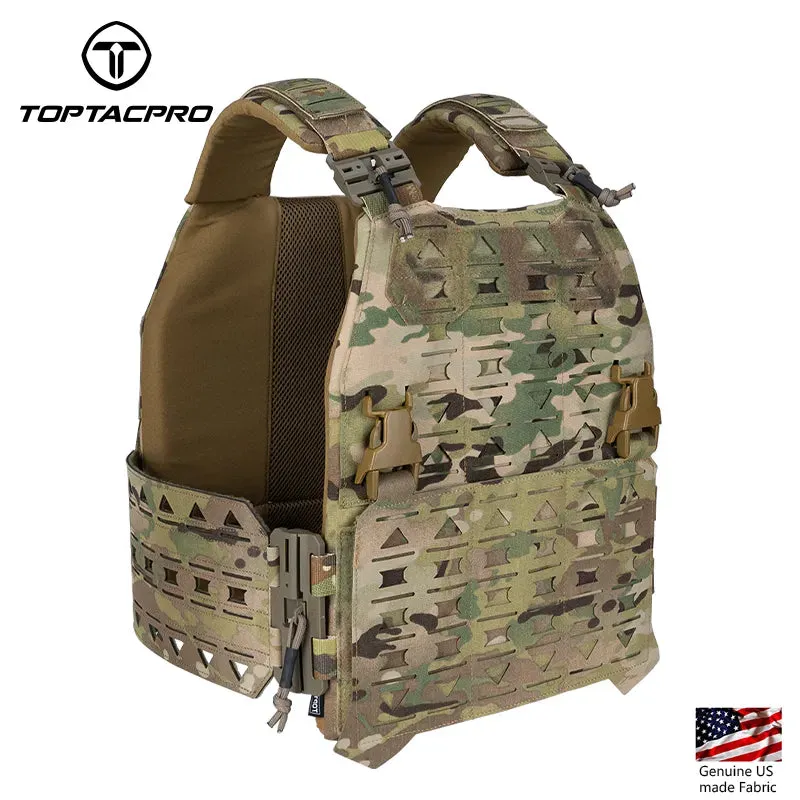 TOPTACPRO Tactical Magnetic Suction Quick Release Combat Vest