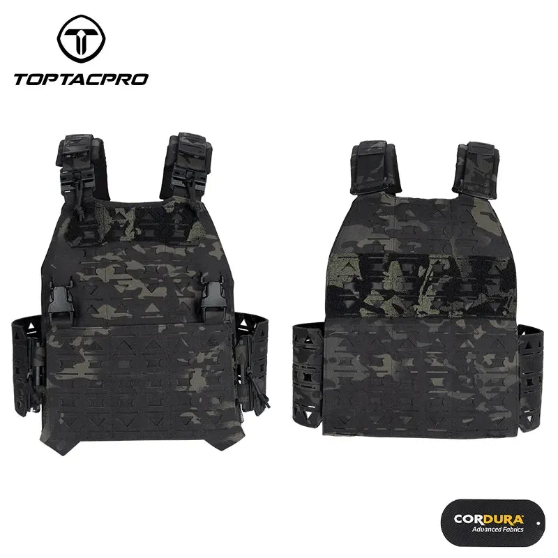 TOPTACPRO Tactical Magnetic Suction Quick Release Combat Vest