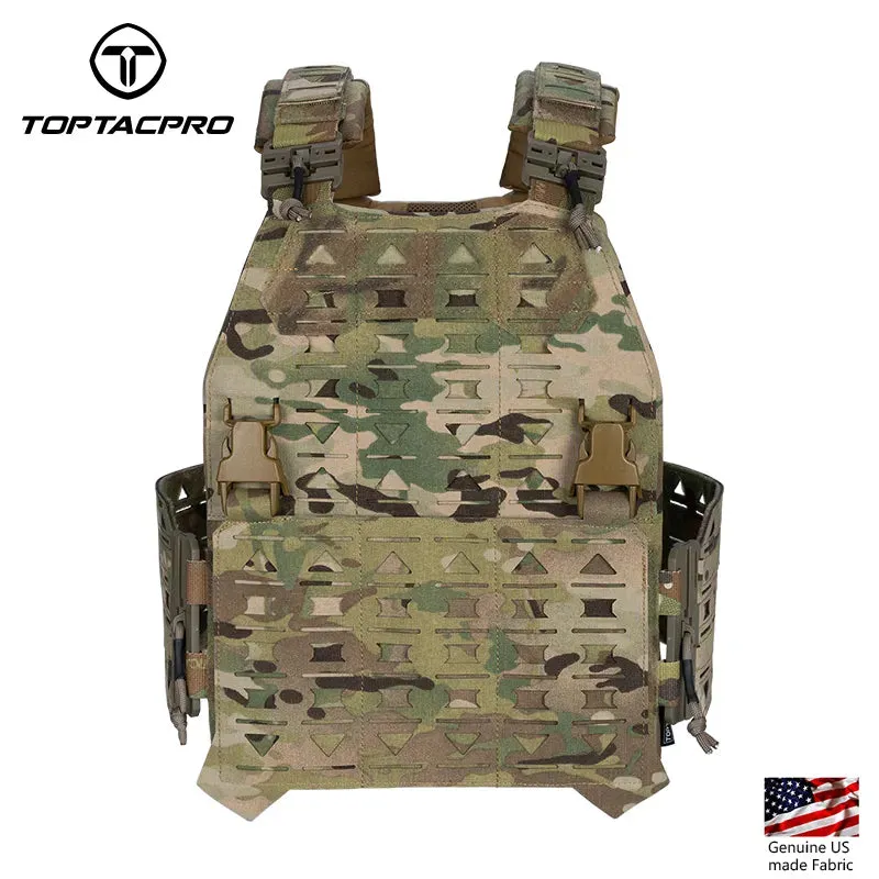 TOPTACPRO Tactical Magnetic Suction Quick Release Combat Vest