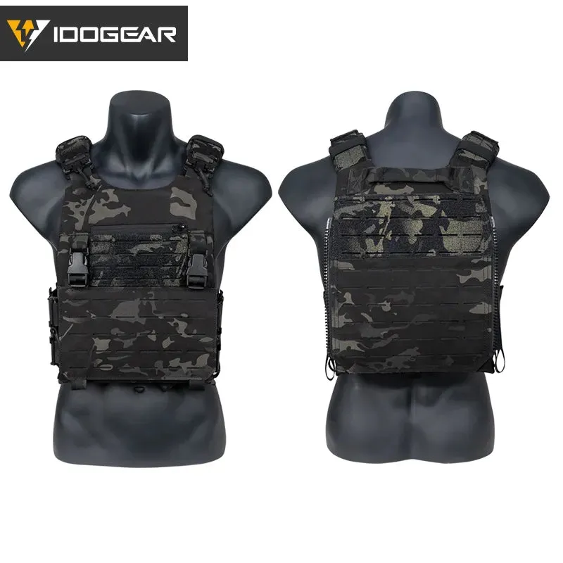 TOPTACPRO Tactical Magnetic Suction Quick Release Combat Vest