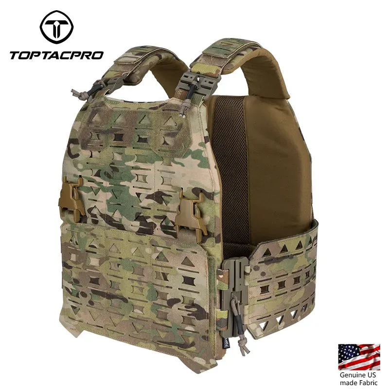 TOPTACPRO Tactical Magnetic Suction Quick Release Combat Vest