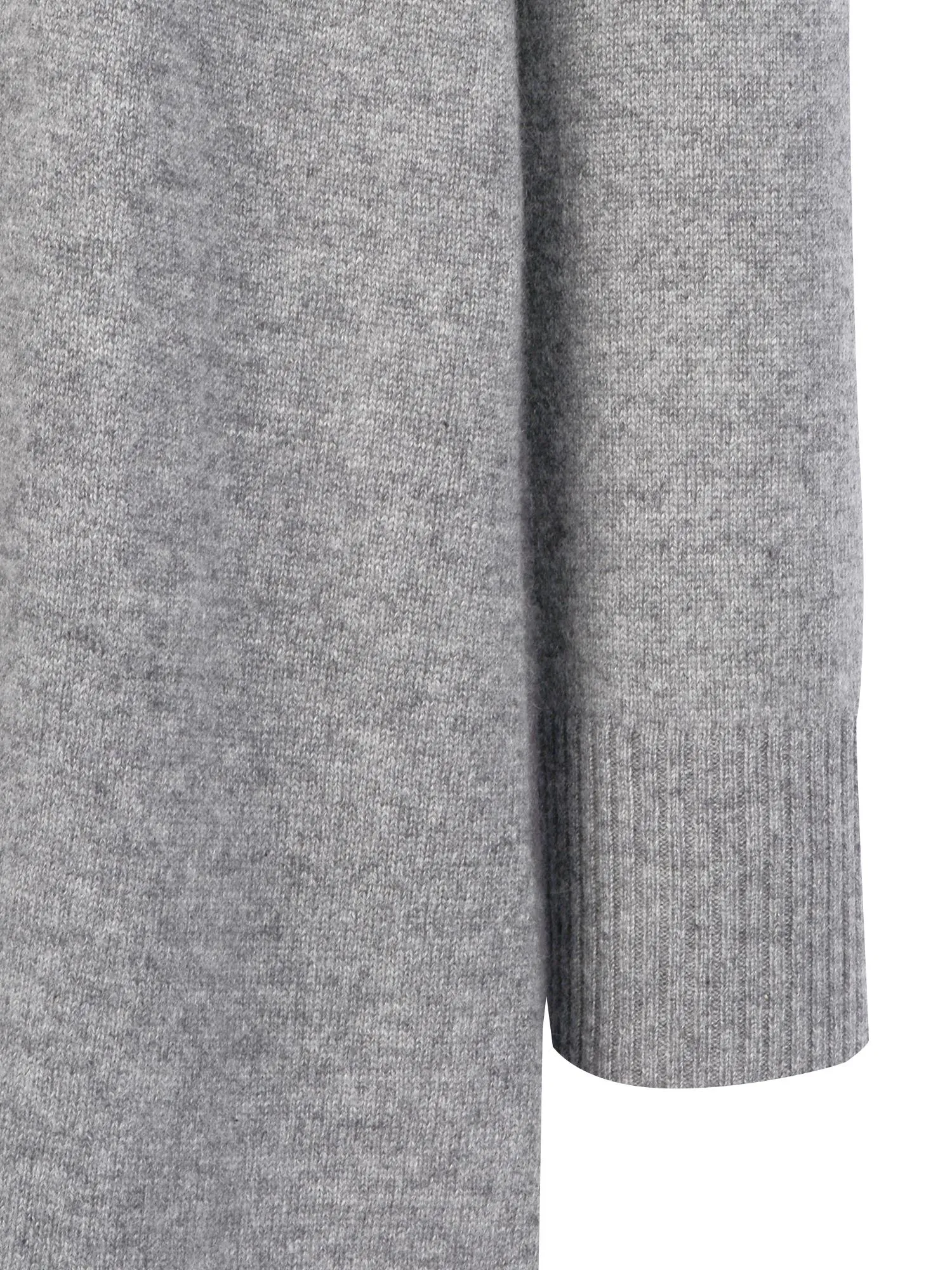 Turtleneck Slimfit Dress_Light Grey