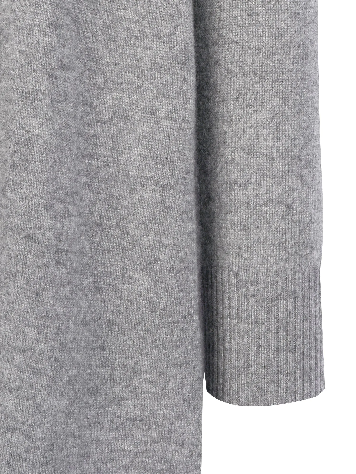 Turtleneck Slimfit Dress_Light Grey