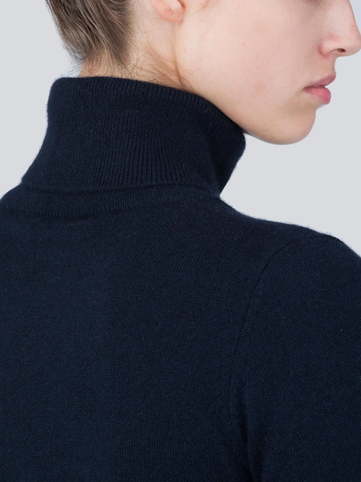 Turtleneck Slimfit Sweater_Dark Navy