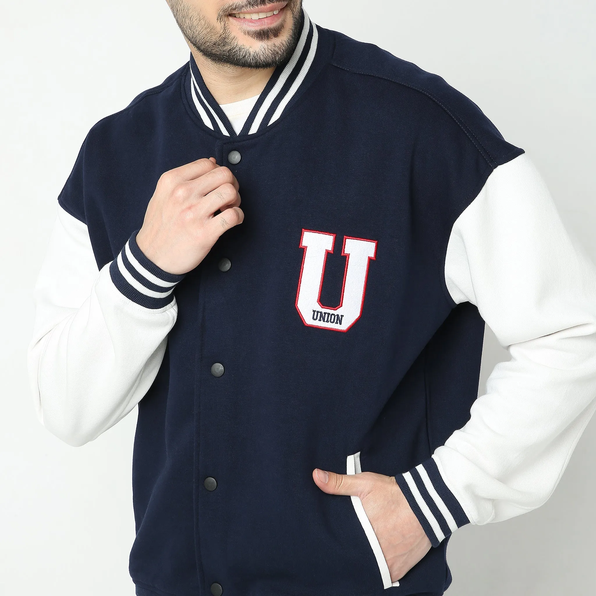 Varsity Baseball University Sweat-Jacket – University Inspired  - Regular Fit