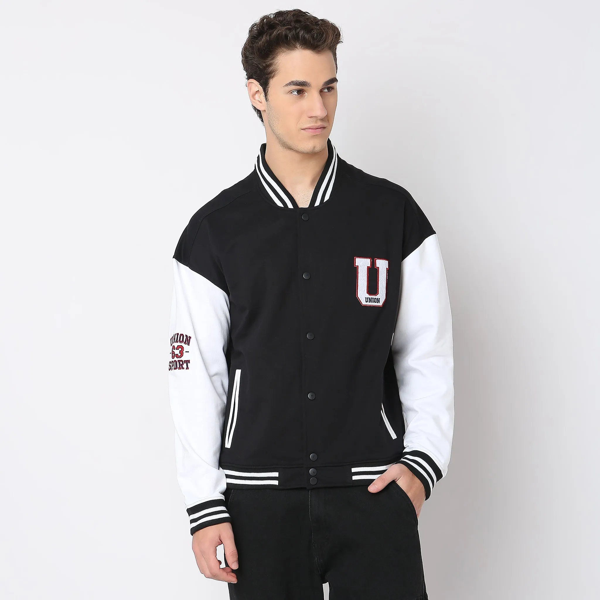 Varsity Baseball University Sweat-Jacket – University Inspired  - Regular Fit