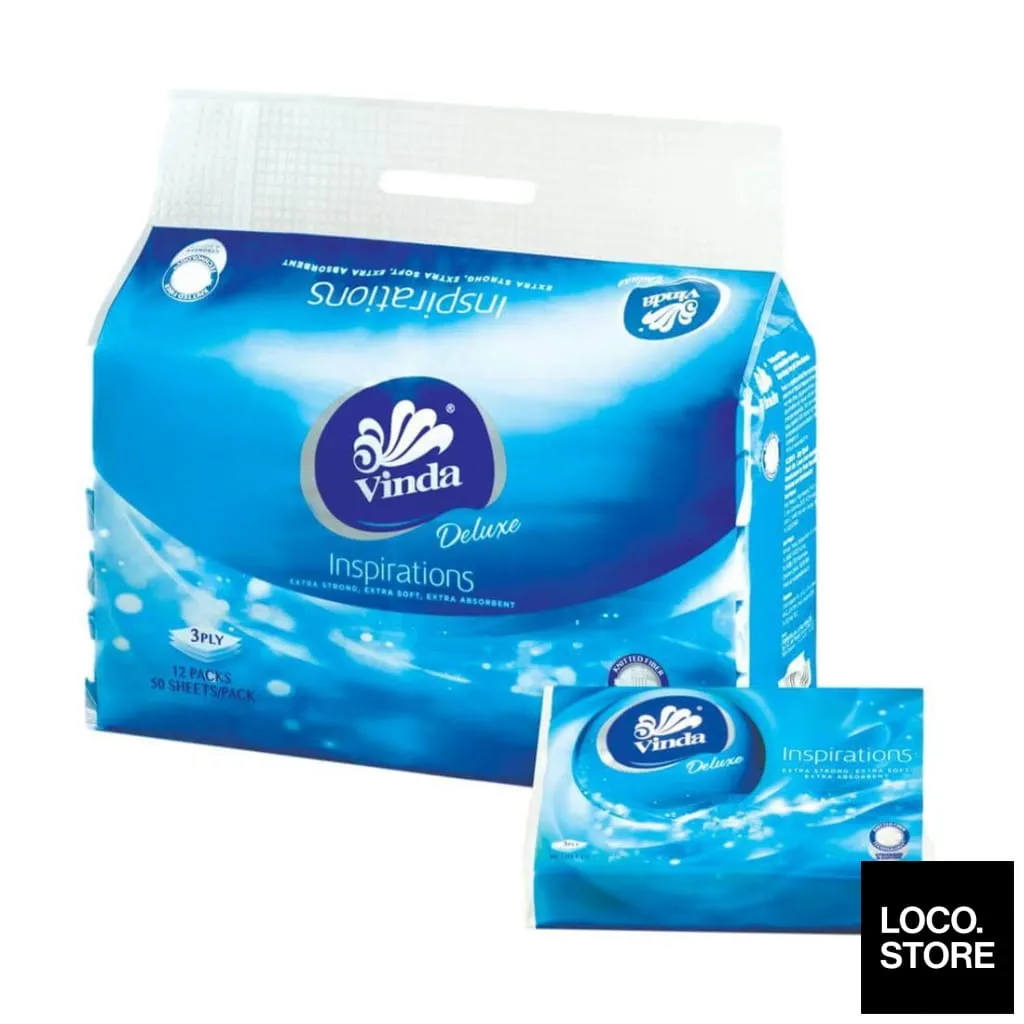 VINDA Deluxe Tissue 3 ply (S) 50s x 12