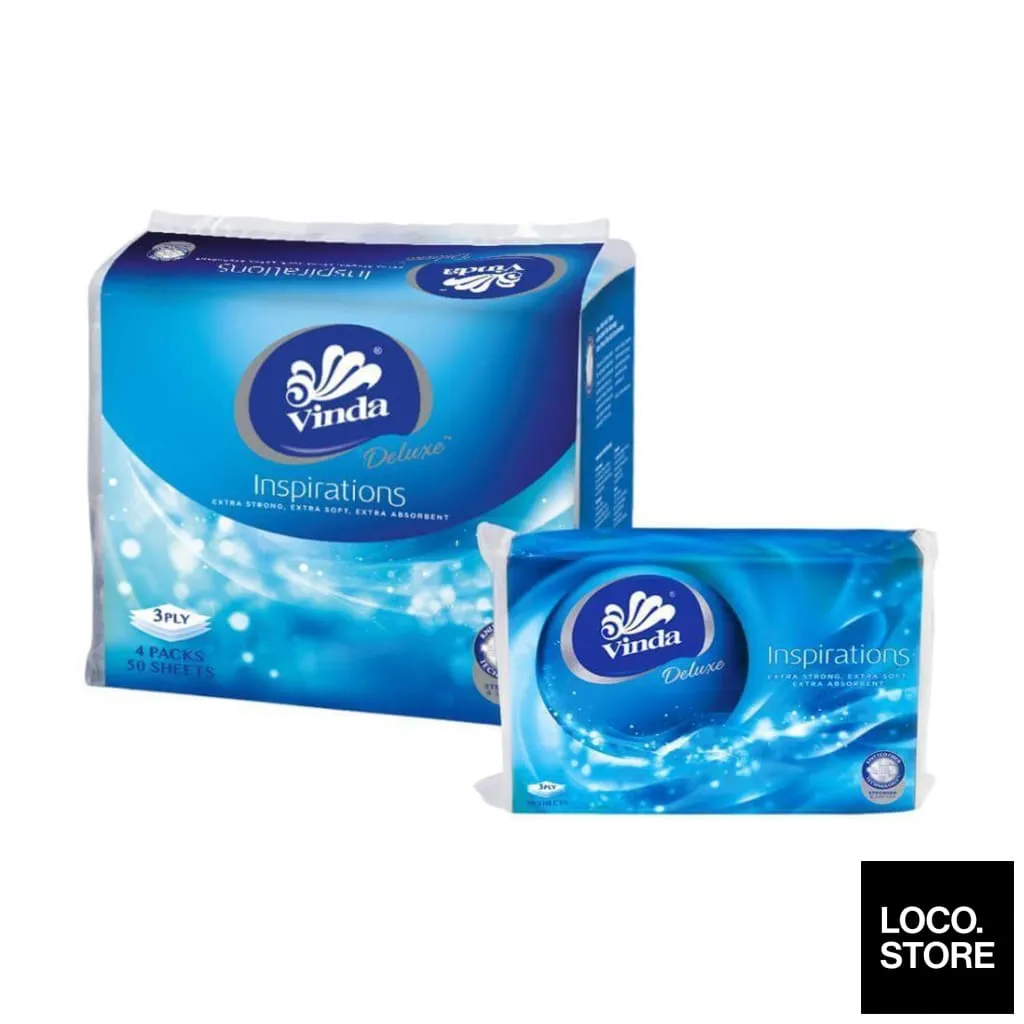 VINDA Deluxe Tissue 3 ply (S) 50S x 4