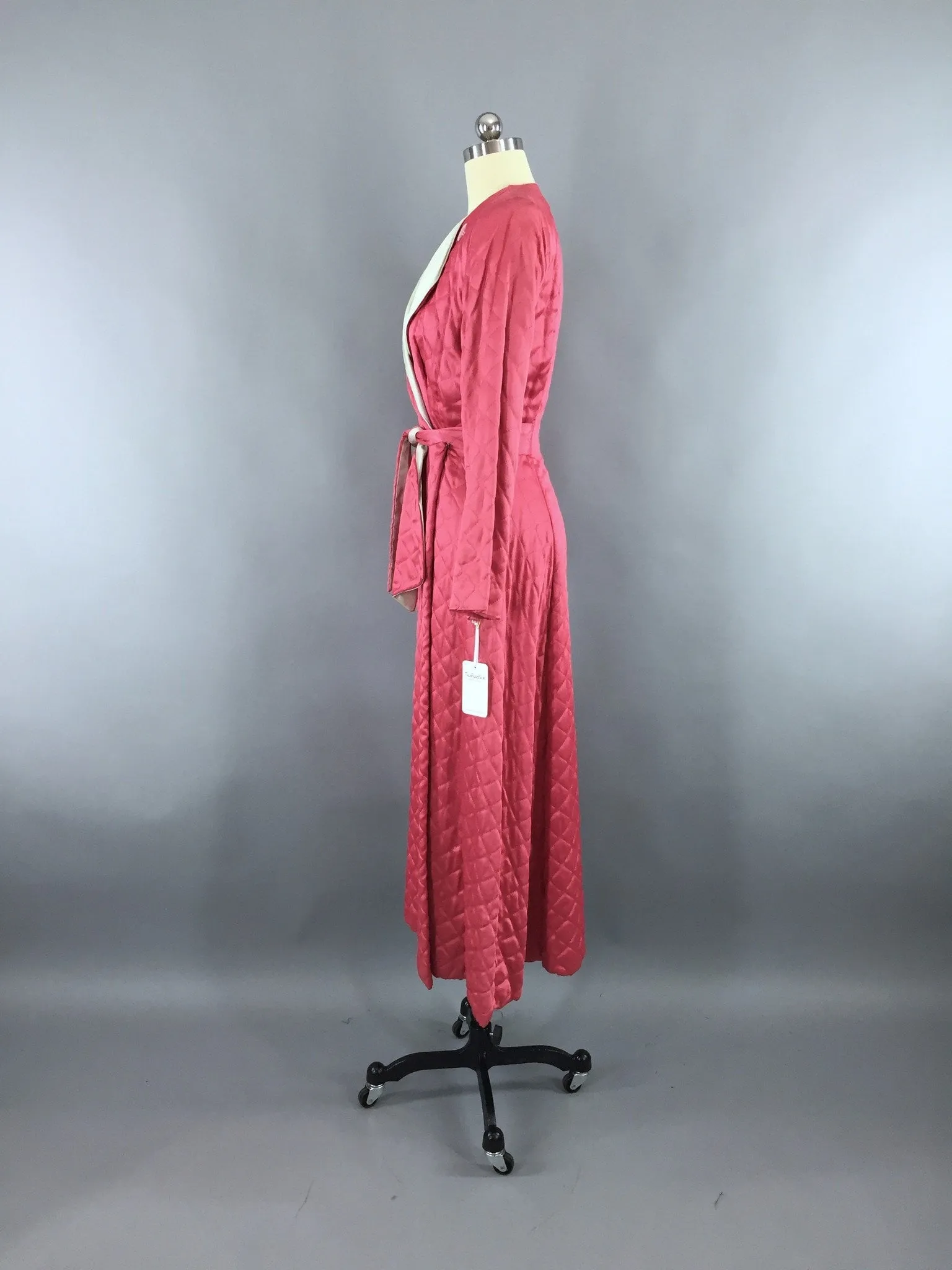 Vintage 1940s TEXTRON Hostess Coat Robe