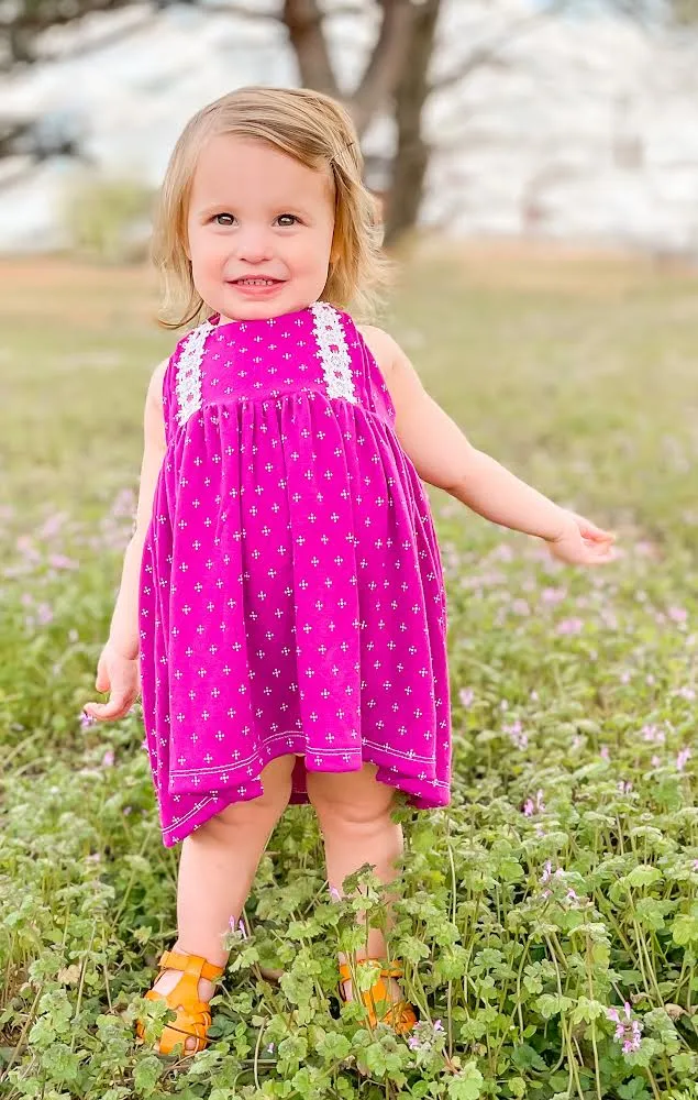Youth Clover Dress, Top & Romper Digital Sewing Pattern Sizes NB-12Y