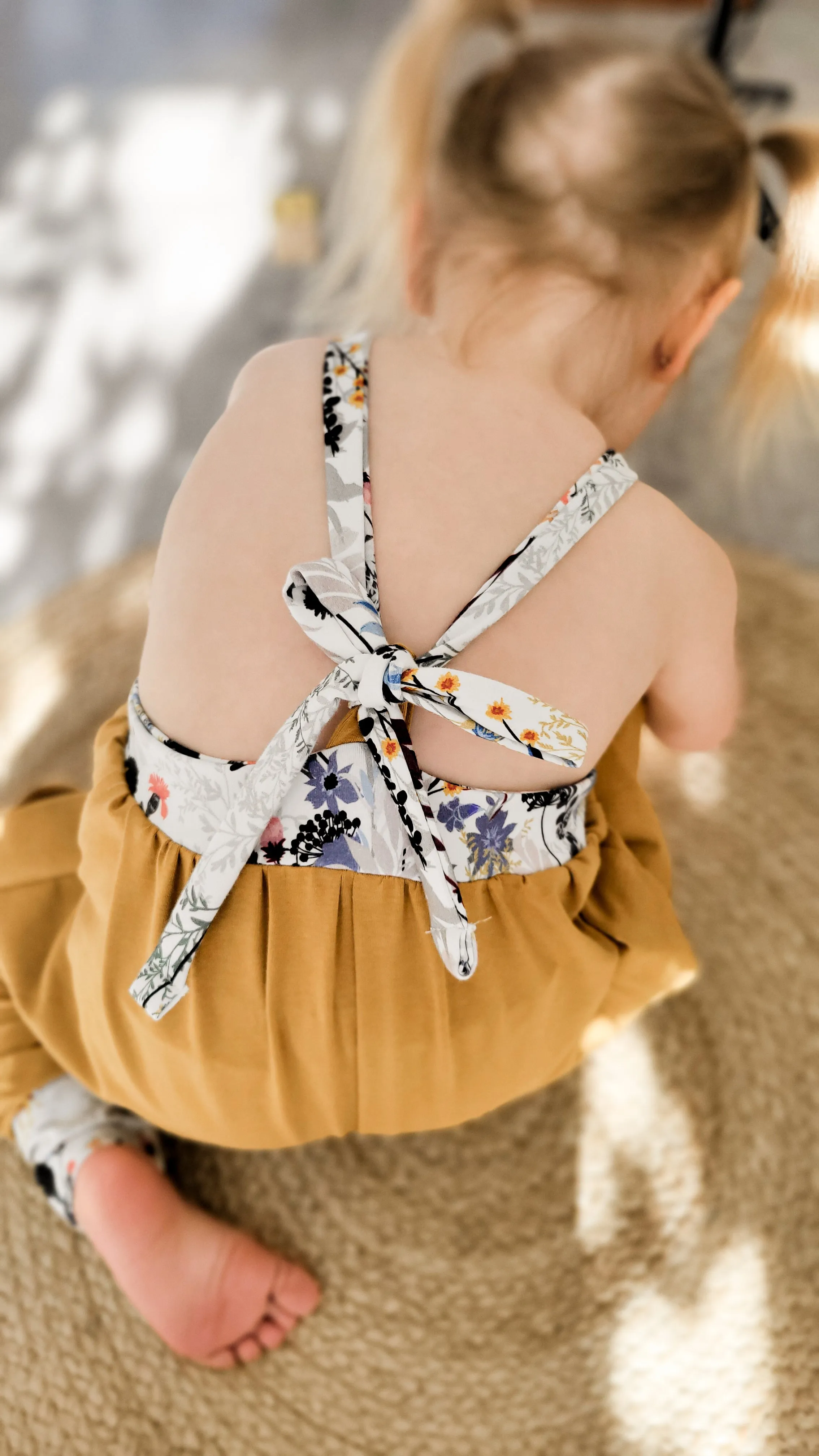 Youth Clover Dress, Top & Romper Digital Sewing Pattern Sizes NB-12Y