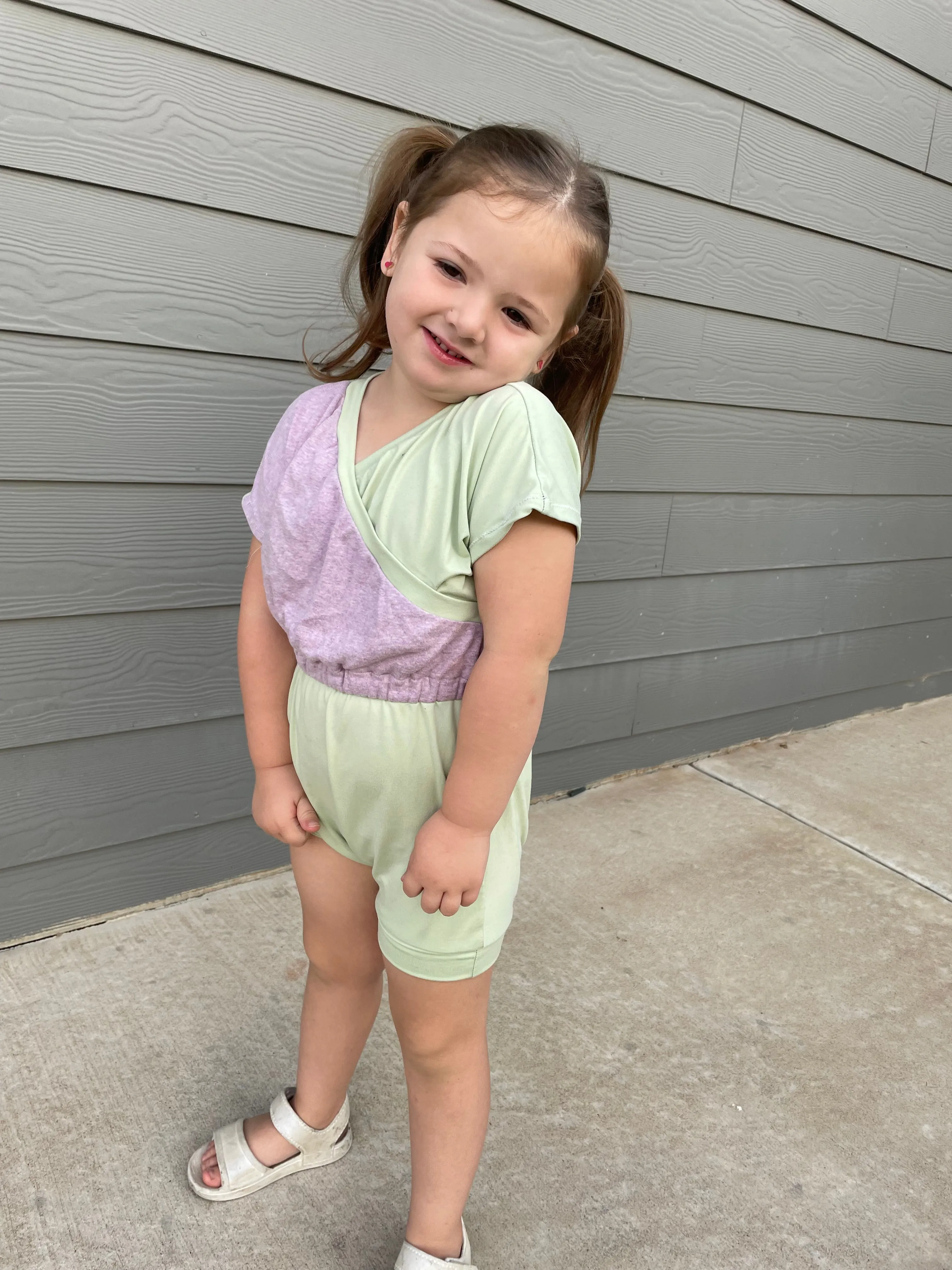 Youth Cypress Romper and Dress Digital Sewing Pattern Sizes NB-16Y